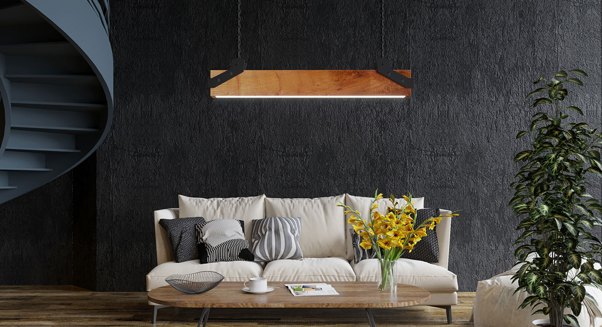 FELT Pendant Lighting - Wood Lighting