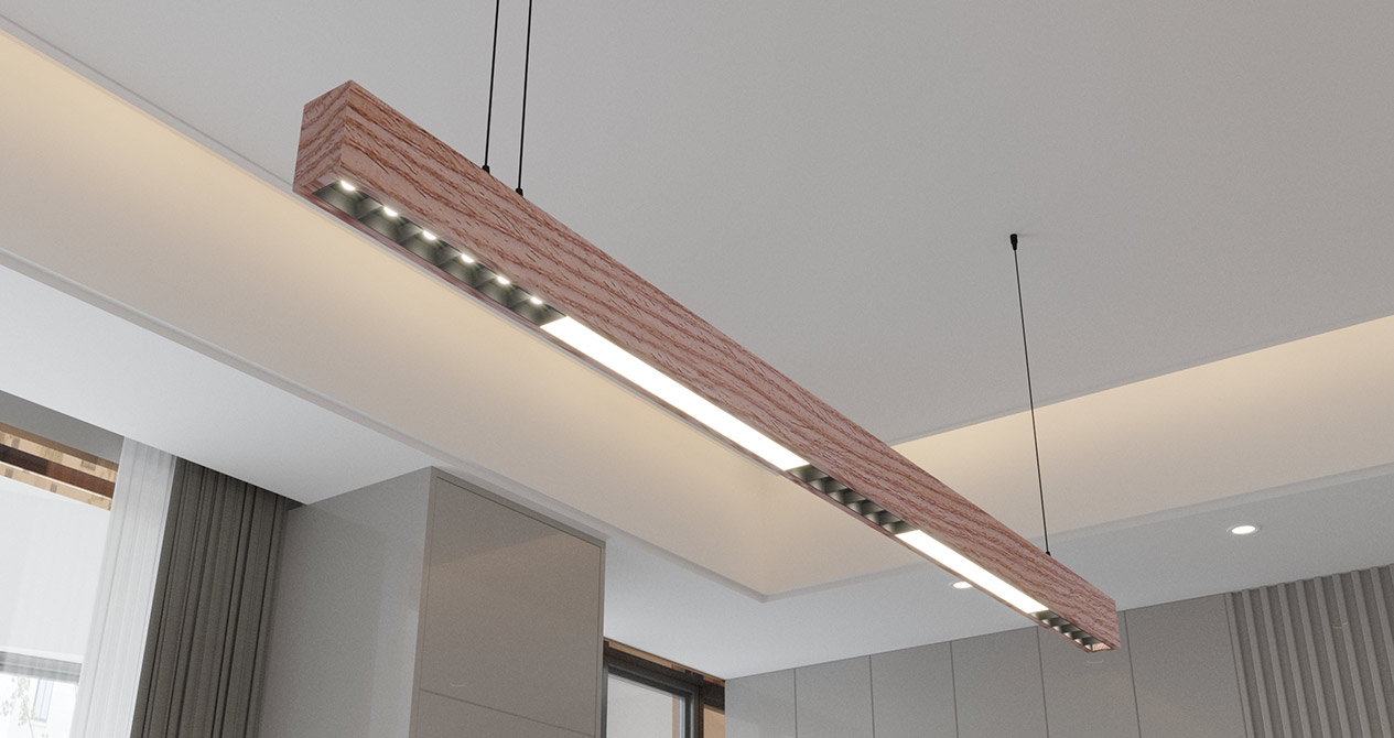 FUME Pendant Lighting - Wood Lighting
