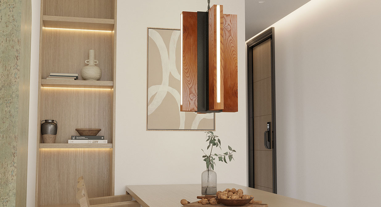 LANTEN Pendant Lighting - Wood Lighting