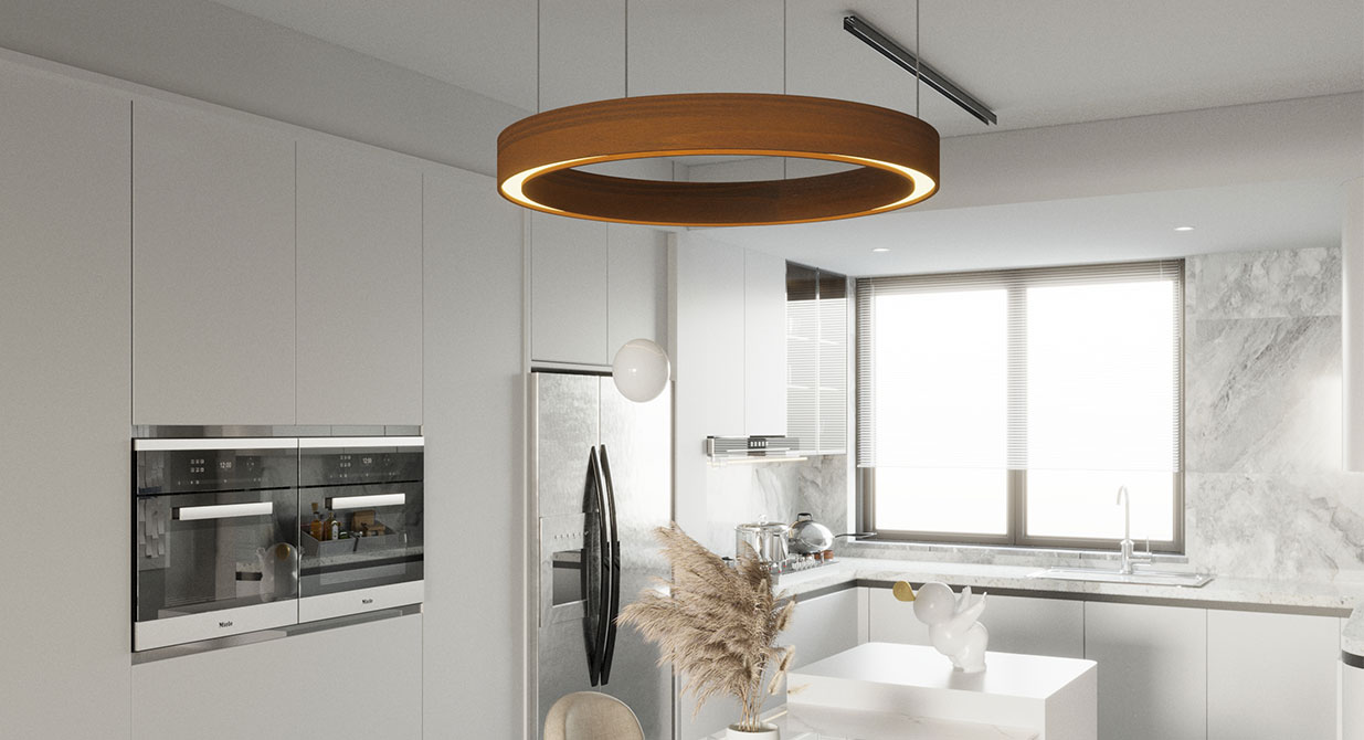 MERKUR Pendant Lighting - Wood Lighting