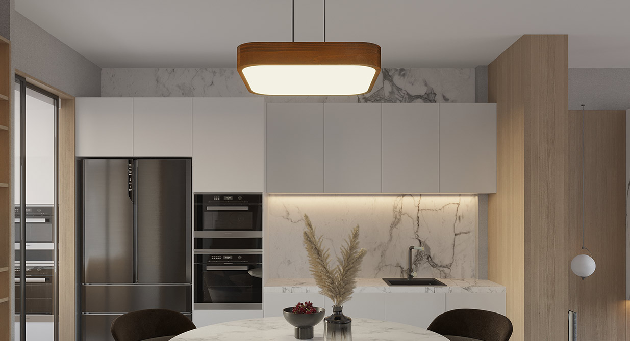 PLANIUM Pendant Lighting - Wood Lighting