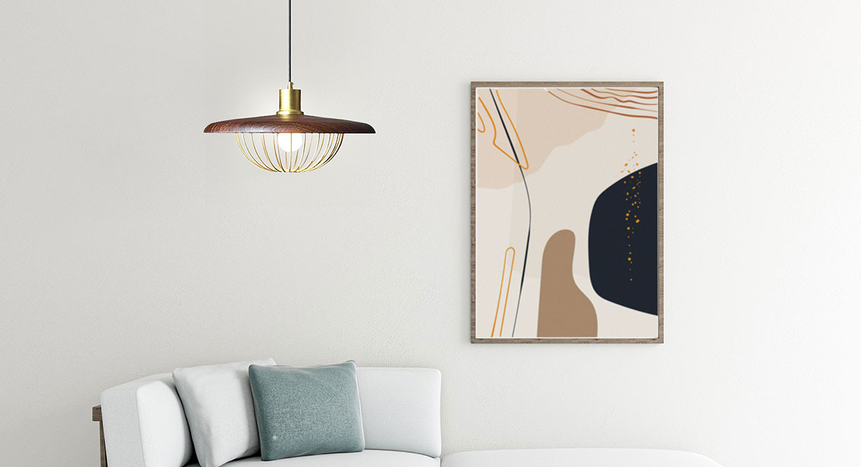 SOFT Pendant Lighting - Wood Lighting