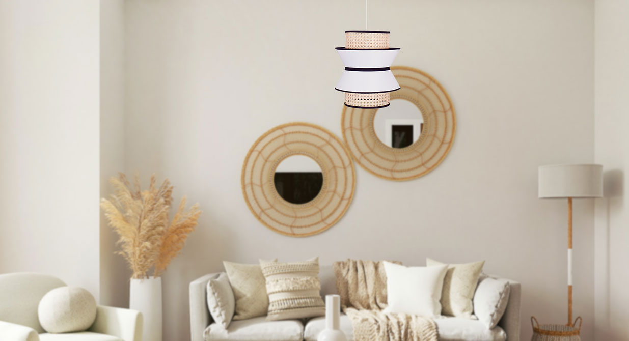 ZELL Pendant Lighting - Wood Lighting