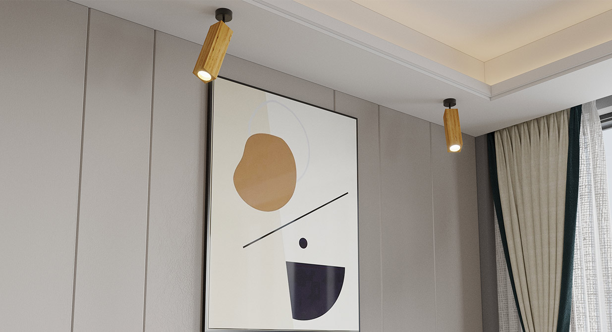 KHRE ROZANS Surface Lighting - Wood Lighting